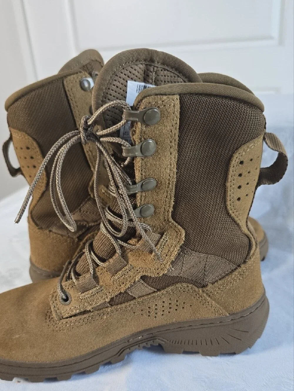 Rocky Havoc Lace-Up Military Tactical Boots in Brown NWOT Size 5W